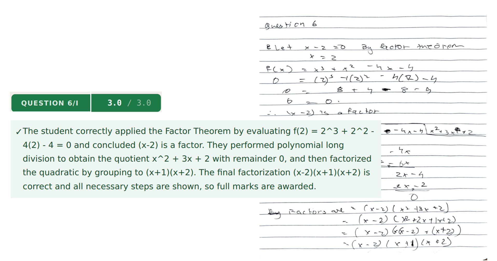 10blocks accurately reading messy handwritten answers